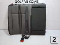 VW Golf VII 2016 ALLSTAR FOTEL TYLNY OPARCIE PODŁOKIETNIK CUPHOLDER
