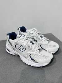 New Balance 530 White Silver Navy 39