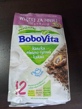 Kaszka mleczno-ryżowa Bobovita