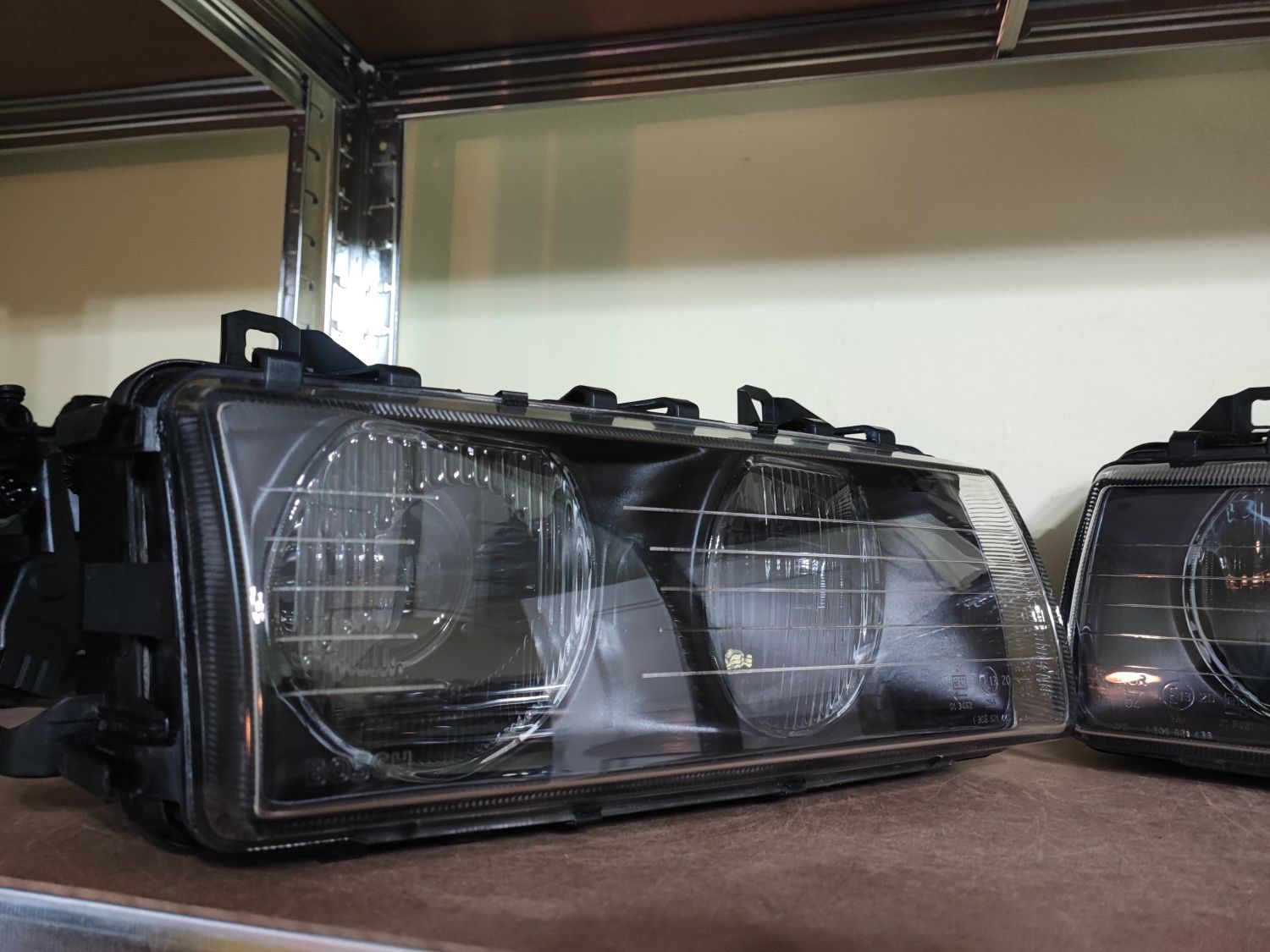 BMW E36 BiLED BOSCH Soczewka BLACK Lampy Mocne Światło Custom NOWE