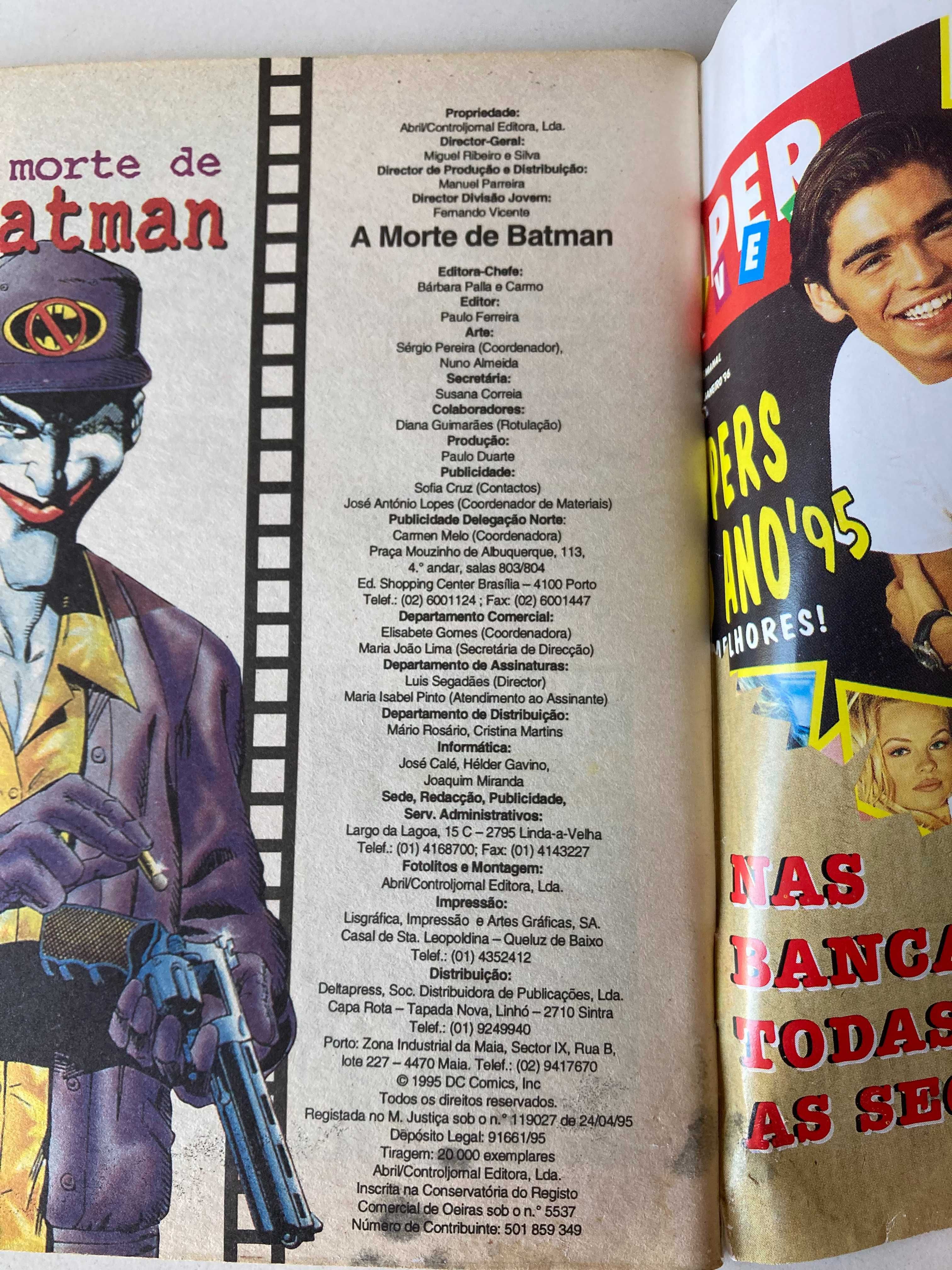 A Morte de Batman: O Filme HQ Banda desenhada Português PT