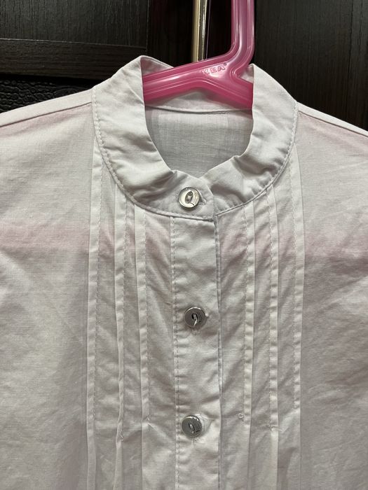 Блуза шкільна для дівчинки 6-7 років, стан нової