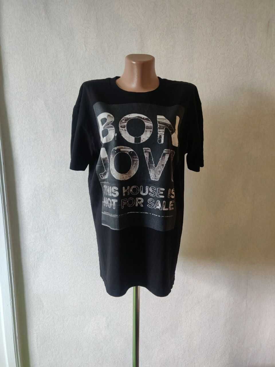 Bon Jovi мерч футболка атрибутика неформат