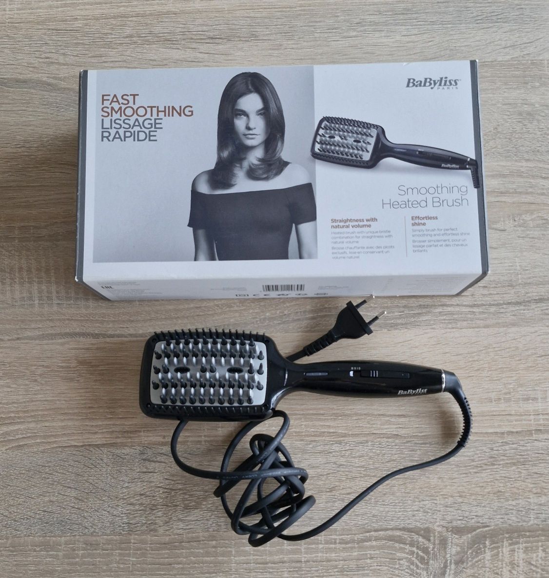 Szczotka prostująca jonizująca do włosów BaByliss! Nowa!