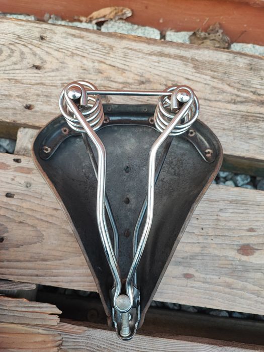 Siodełko rowerowe Brooks B66S skóra Made in Engkand Retro MTB