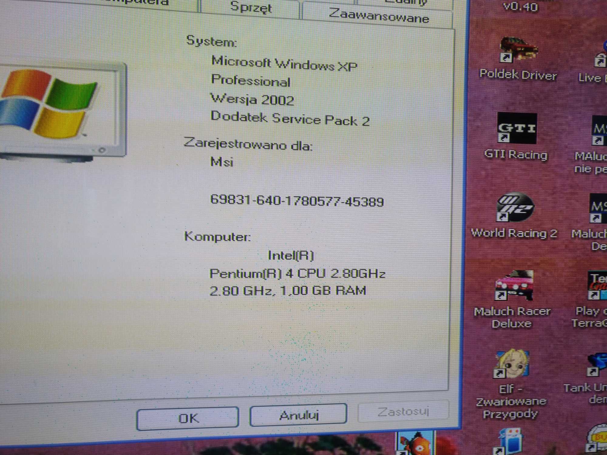 Retro komputer Windows XP, retrogaming
