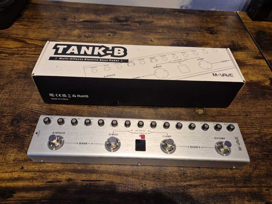 Mutliefekt basowy M-Vave Tank B