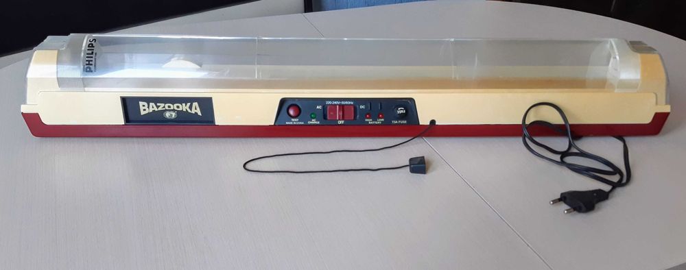 Фонарь аварийный аккумуляторный BAZOOKA - ЯРКИЙ ДНЕВНОЙ СВЕТ