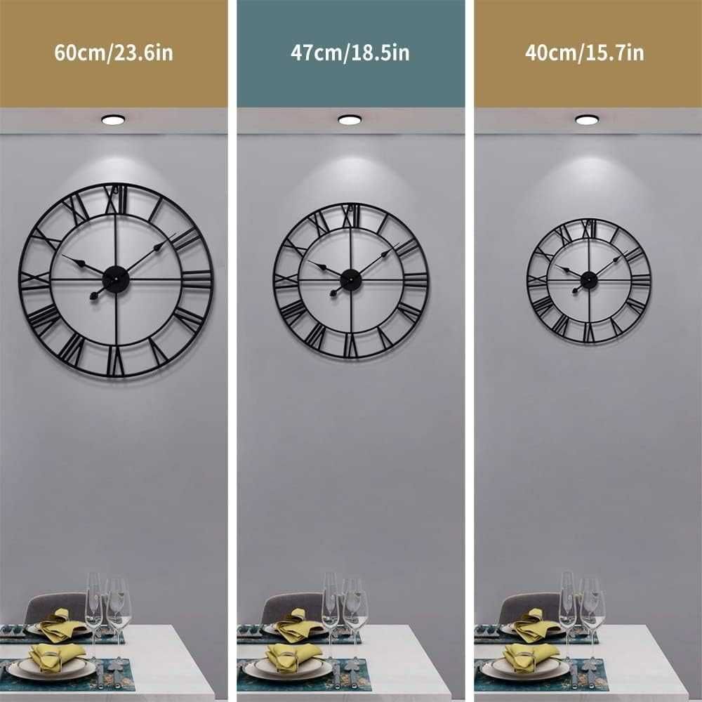 Nowy zegar ścienny / drewniany / loft / okrągły / 40cm !3640!
