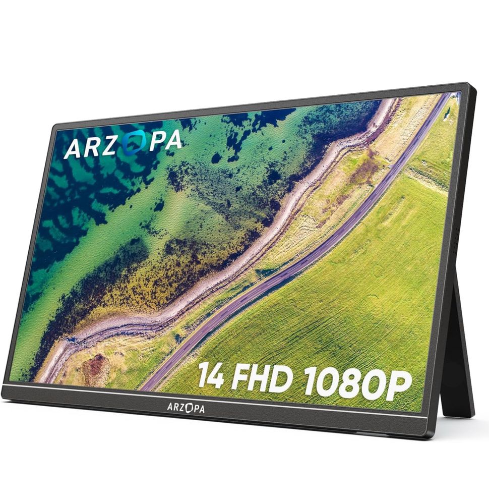 Monitor Portátil 14 polegadas - novo com garantia