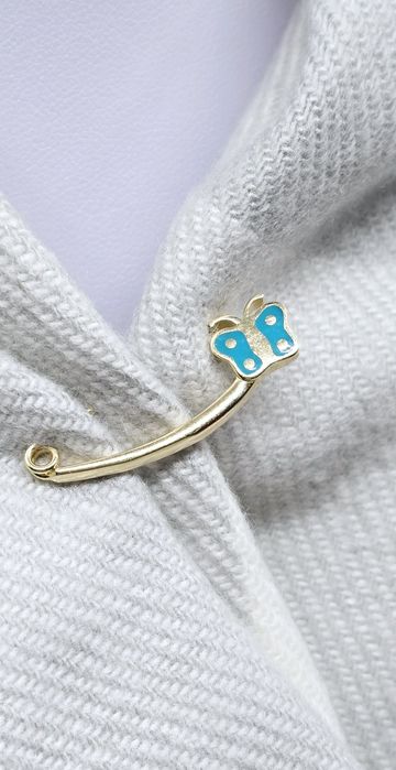 Złota broszka Agrafka próba 585 14k