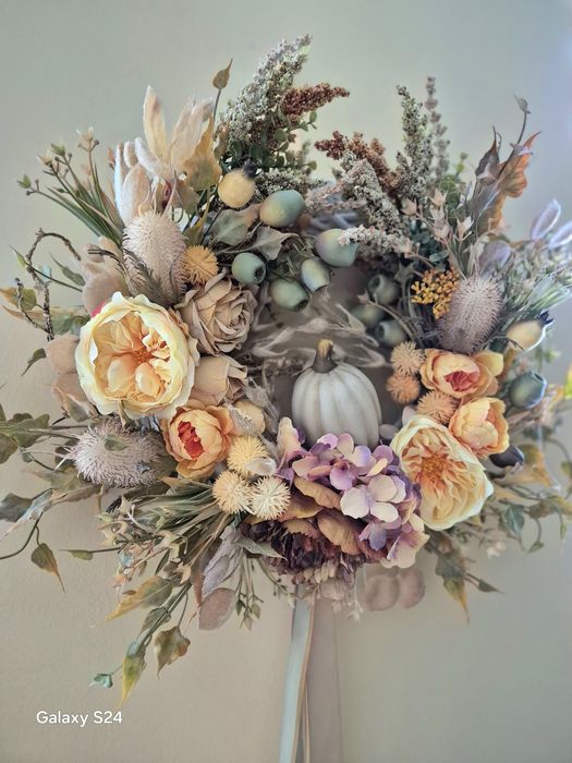 Wianek na drzwi "Jesienna Melodia"