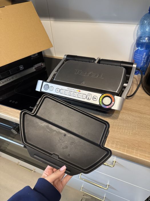Tefal OptiGrill GC712D34 gwarancja 10 lat