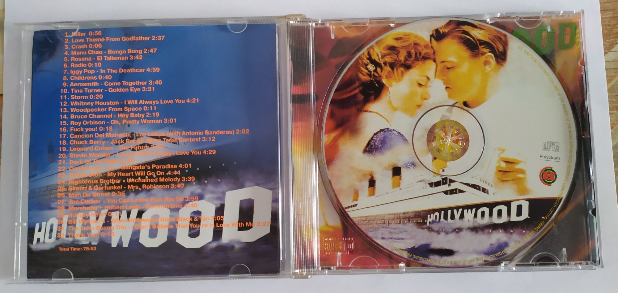 Płyta CD - " Welcome to HOLLYWOOD"
