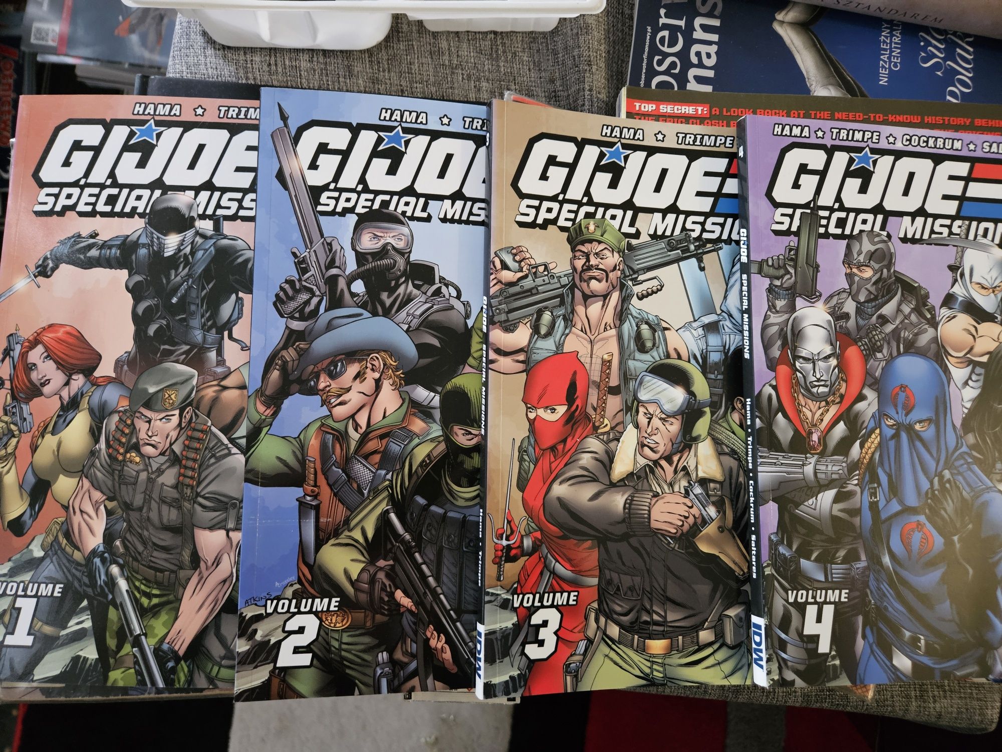 G.I.Joe Special Missions vol.1-4 komplet IDW Publishing