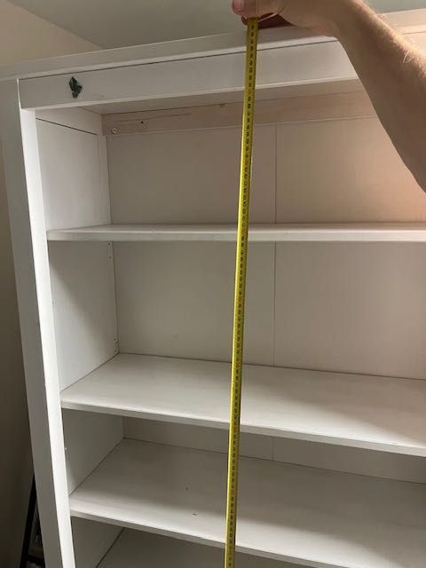 Regał biały Ikea Hemnes