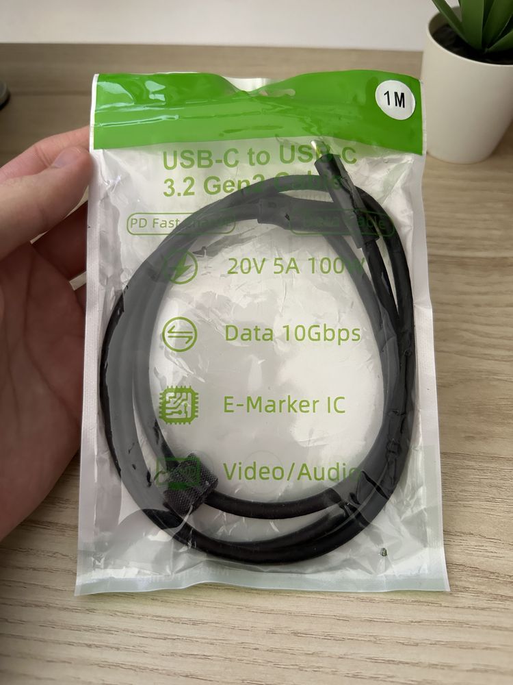 Cabo extensor USB-C 4k 100W