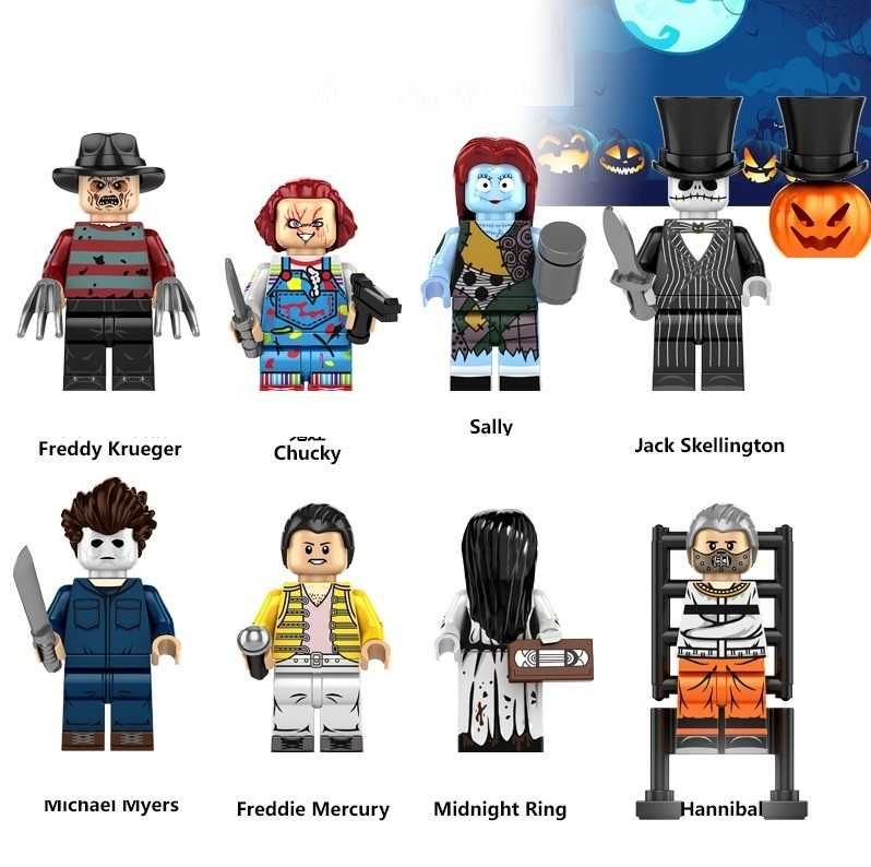 Coleção de bonecos minifiguras Terror nº6 (compatíveis Lego)