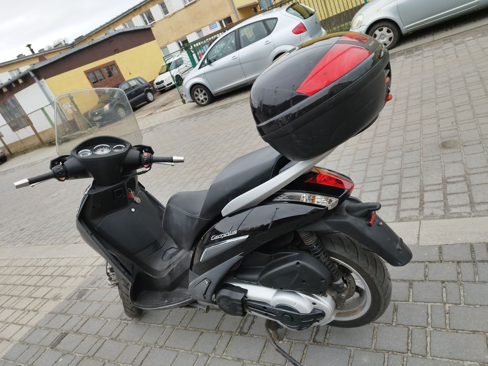 Peugeot Geopolis 500cc 2009rok Nowy akumulator Okazja