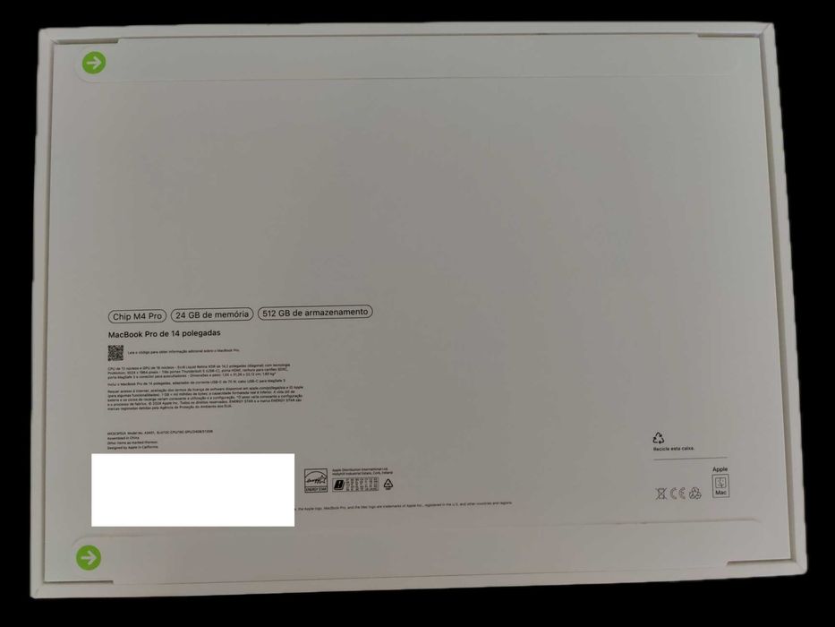 MacBook Pro M4 Pro (SELADO-NOVO)