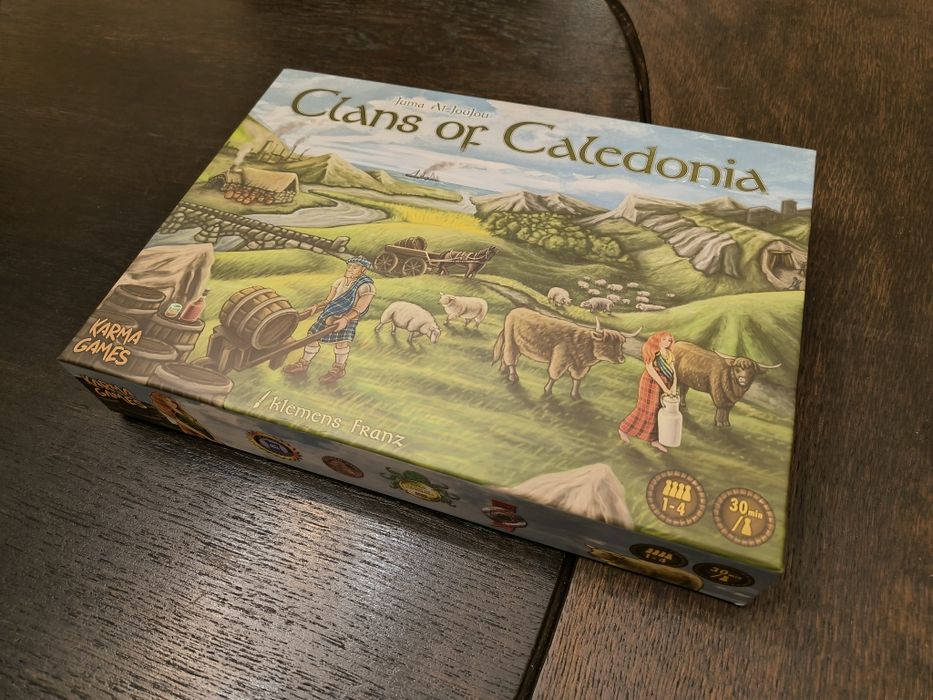 Klany Kaledonii - Clans of Caledonia + insert folded space