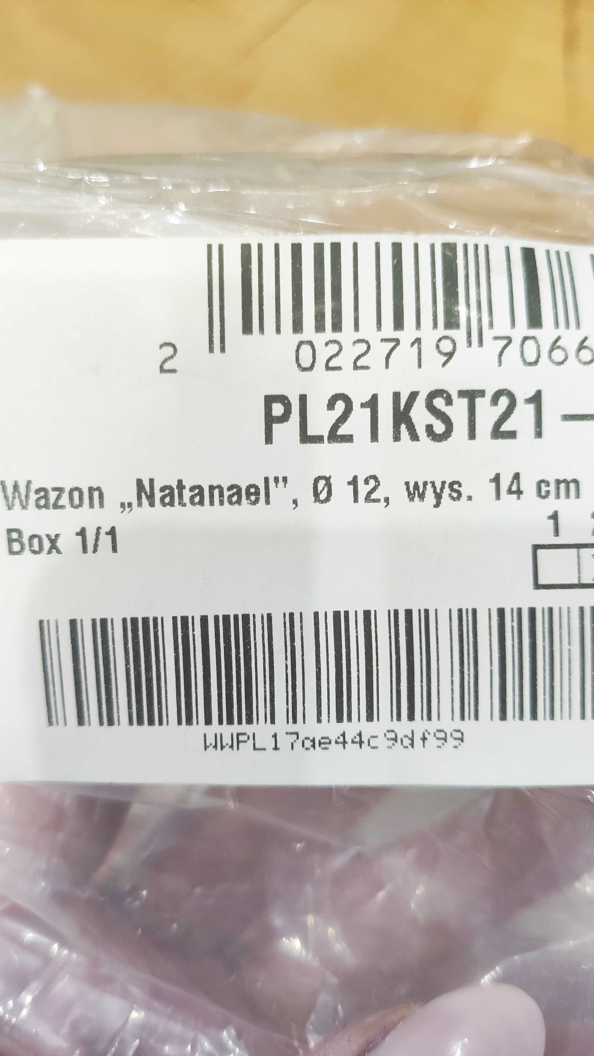 Wazon „Natanael”, O 12, wys. 14 cm