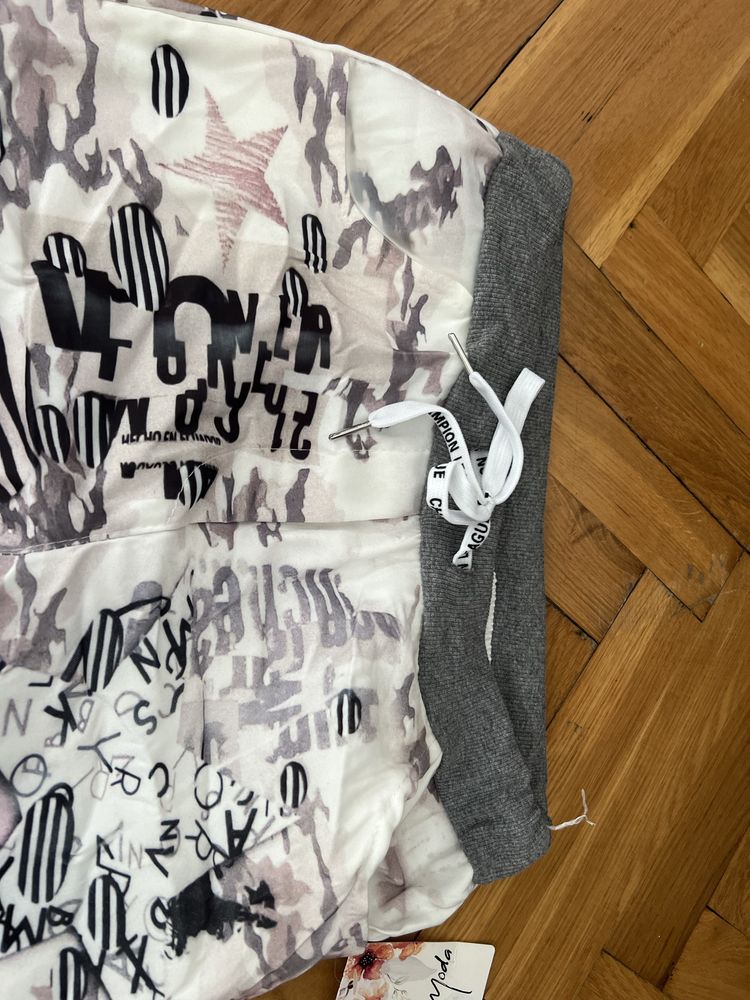 Spodnie damskie gnieciuchy L-XL