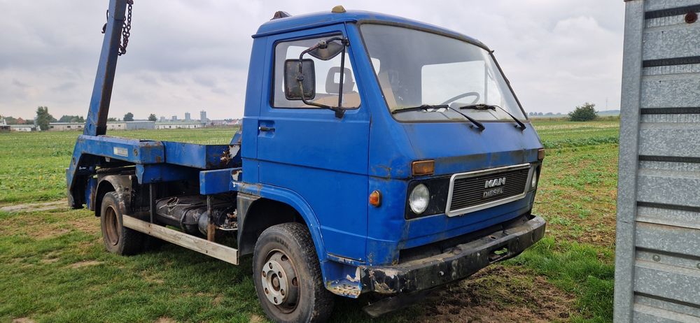 Man 8.136 motor 6cyl 136km zabudowa bamowiec Meiller