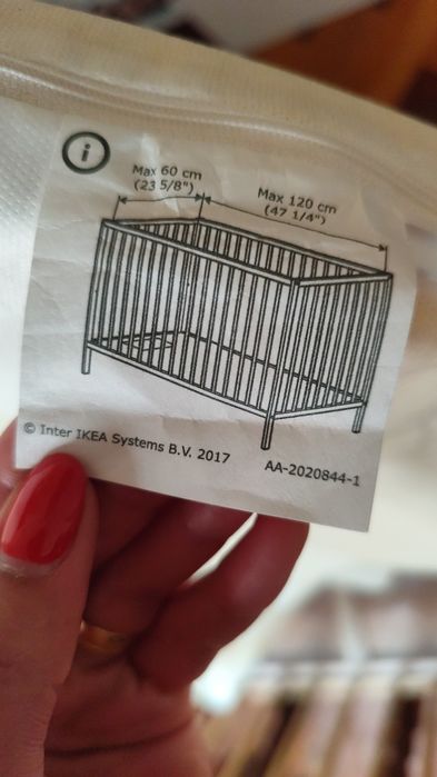 Cama/berço bebé (usado poucas vezes - como novo)