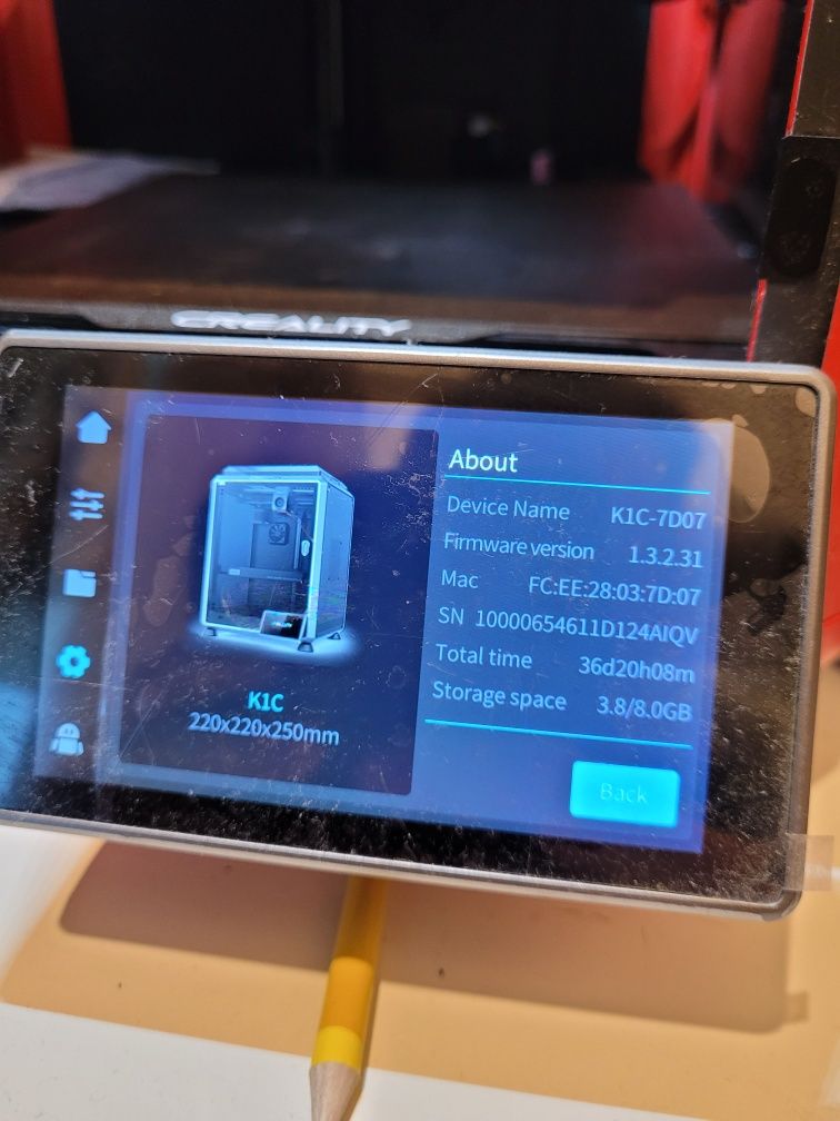 Creality K1C drukarka 3d