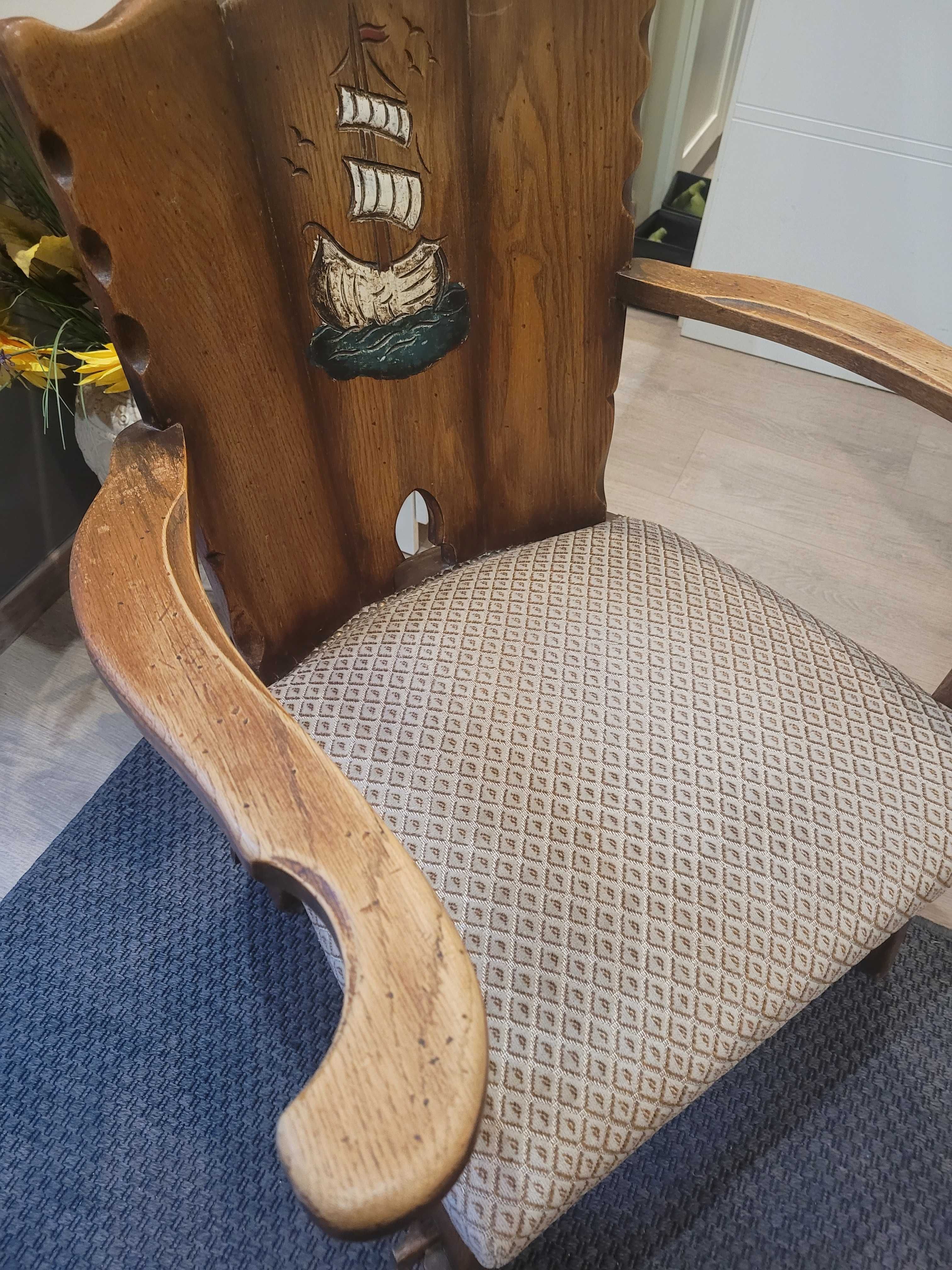 Unikatowe krzesło antyk