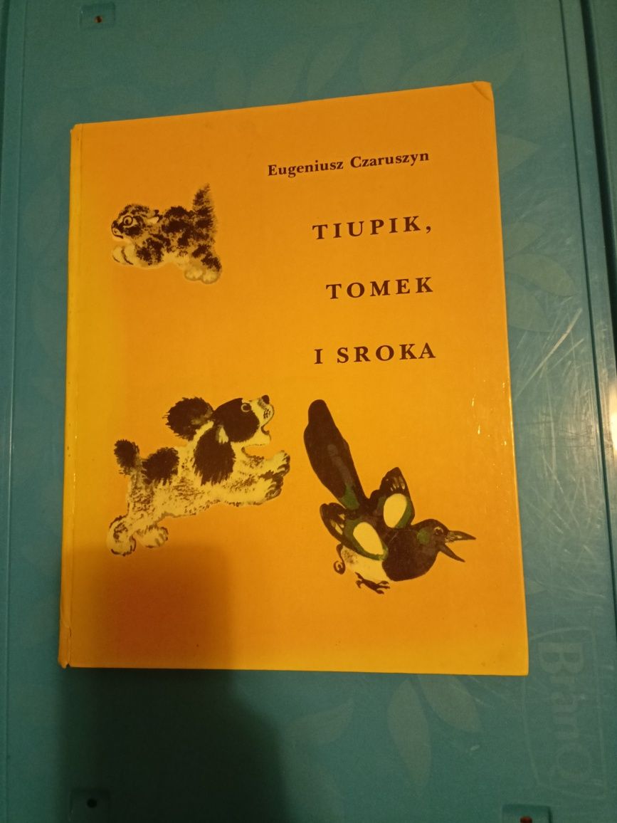 Eugeniusz Czaruszyn Tiupik Tomek i sroka 1979 stara książka PRL vintag