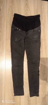spodnie jeansy ciążowe h&m M