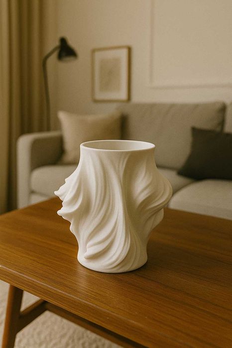 Designerski wazon 3D, z eko PLA, LIMIOTWANA SERIA