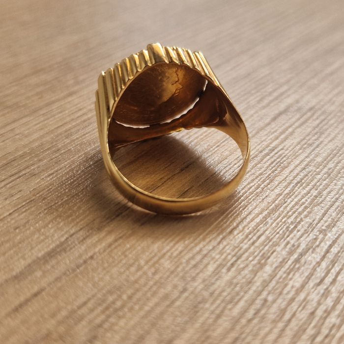 Anel Meia Libra Ouro 19k / 22k
