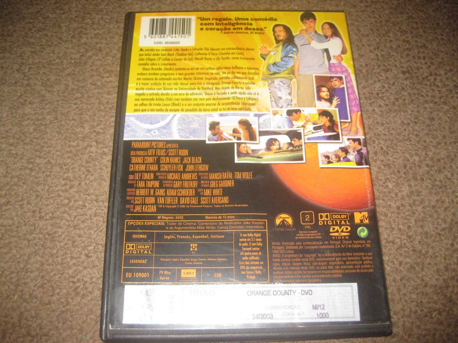 DVD "Orange County" com Jack Black