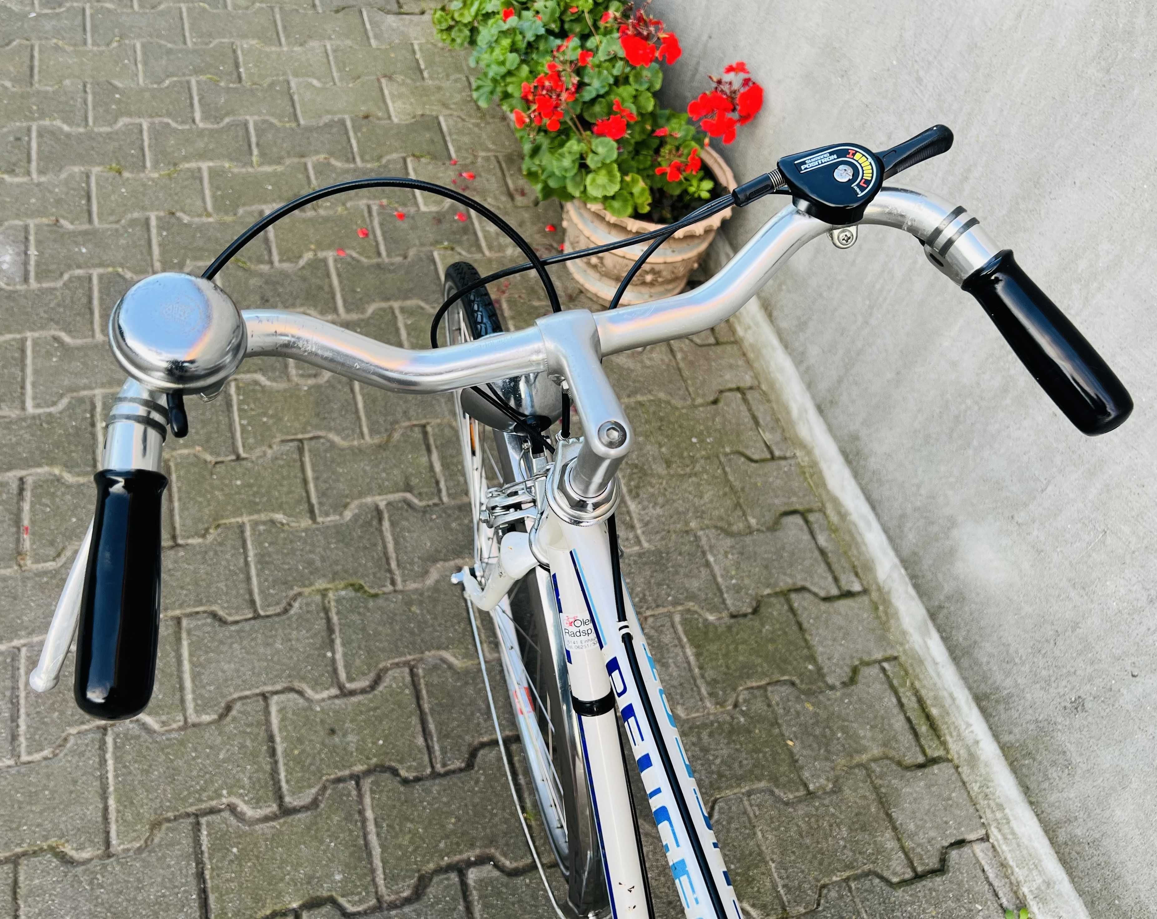 Rower Męski PEUGEOT Carbolite 28" 5 biegów Biały Turystyk Klasyk 1985r