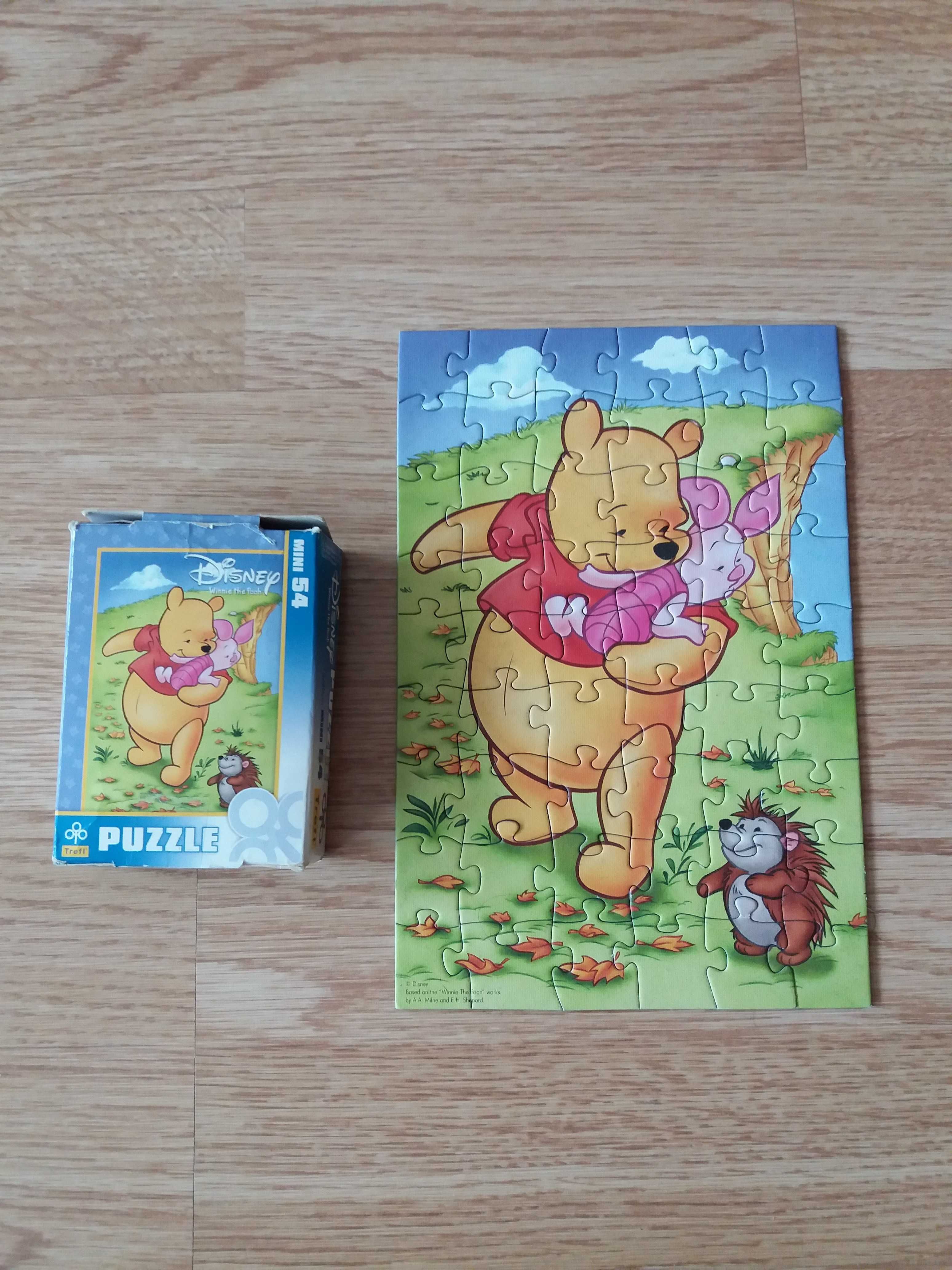 puzzle mini kubuś puchatek 54szt.