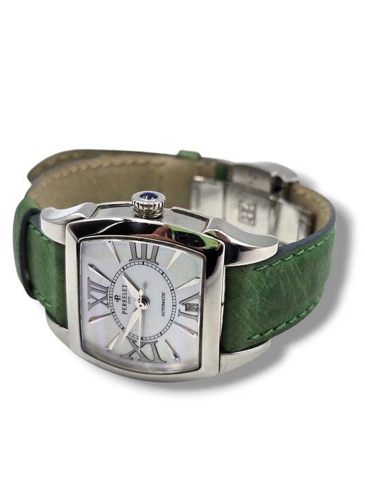 Zegarek Perrelet Ladies Date Mother of Pearl Dial ! Świetny stan