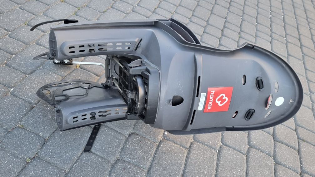 Hamax smiley fotelik rowerowy+drugi adapter