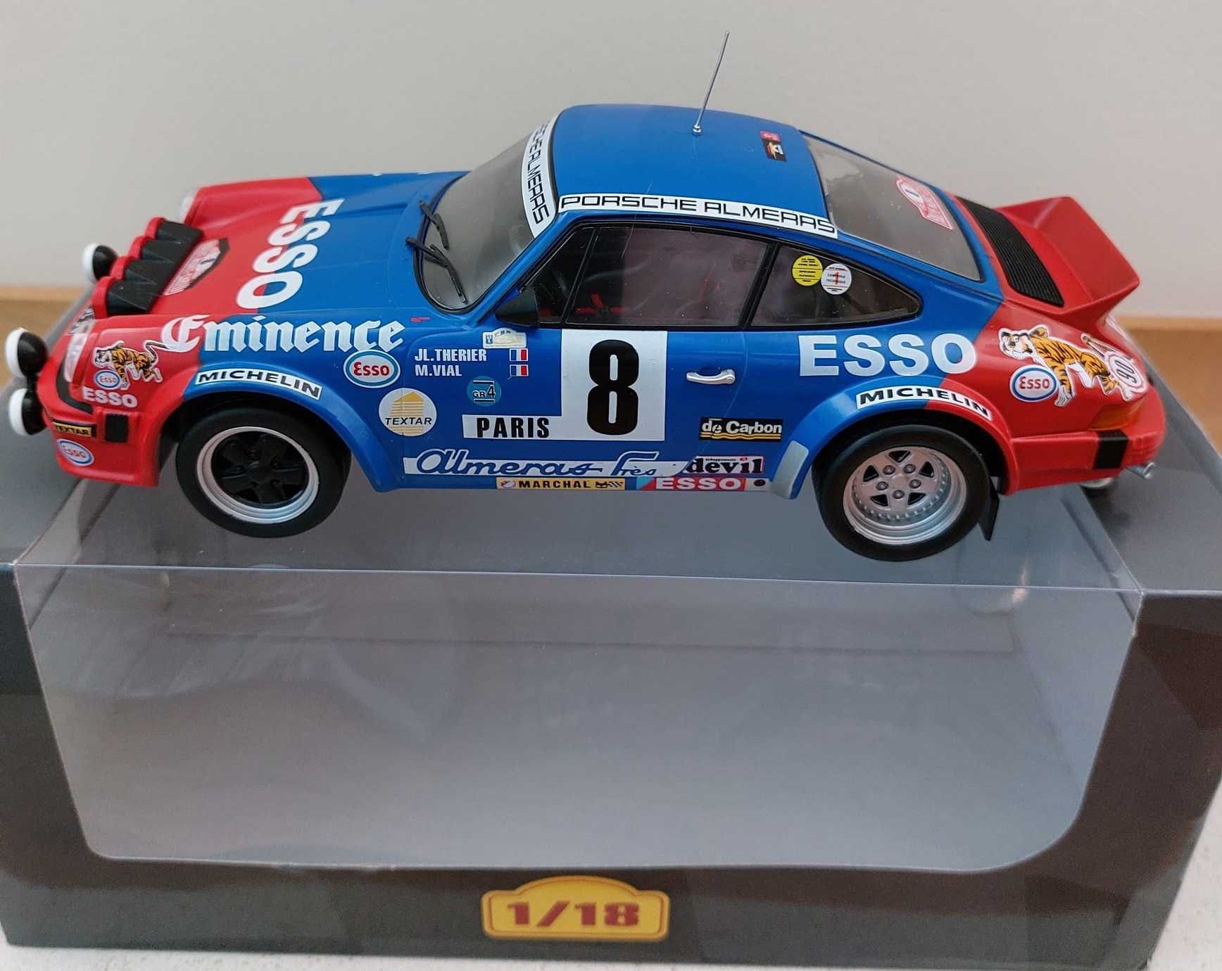 Miniatura Porsche 911 SC #8 Esso Rallye MONTE CARLO 1982 Altaya 1:18