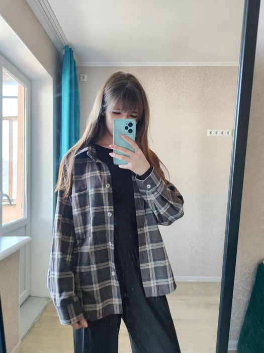 Сорочка в клітинку