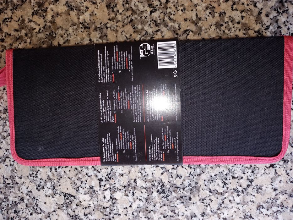 Vendo estojo 17 limas