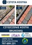 Mycie kostki brukowej, fugowanie, impregnacja hydrofobowa