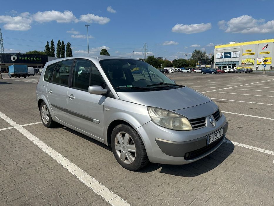 Renault Grand Scenic 7 osób Sprawny z Opłatami Hak Aluminiowe felgi
