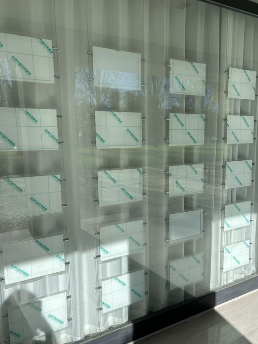 Painéis de luz LED ultrafinos para montra 40 unidades