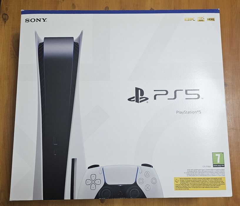 Caixas da PS5 e PS4 Pro