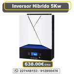 Inversor Híbrido 5000W Axpert (Admite Qualquer Tipo de Bateria) Novos
