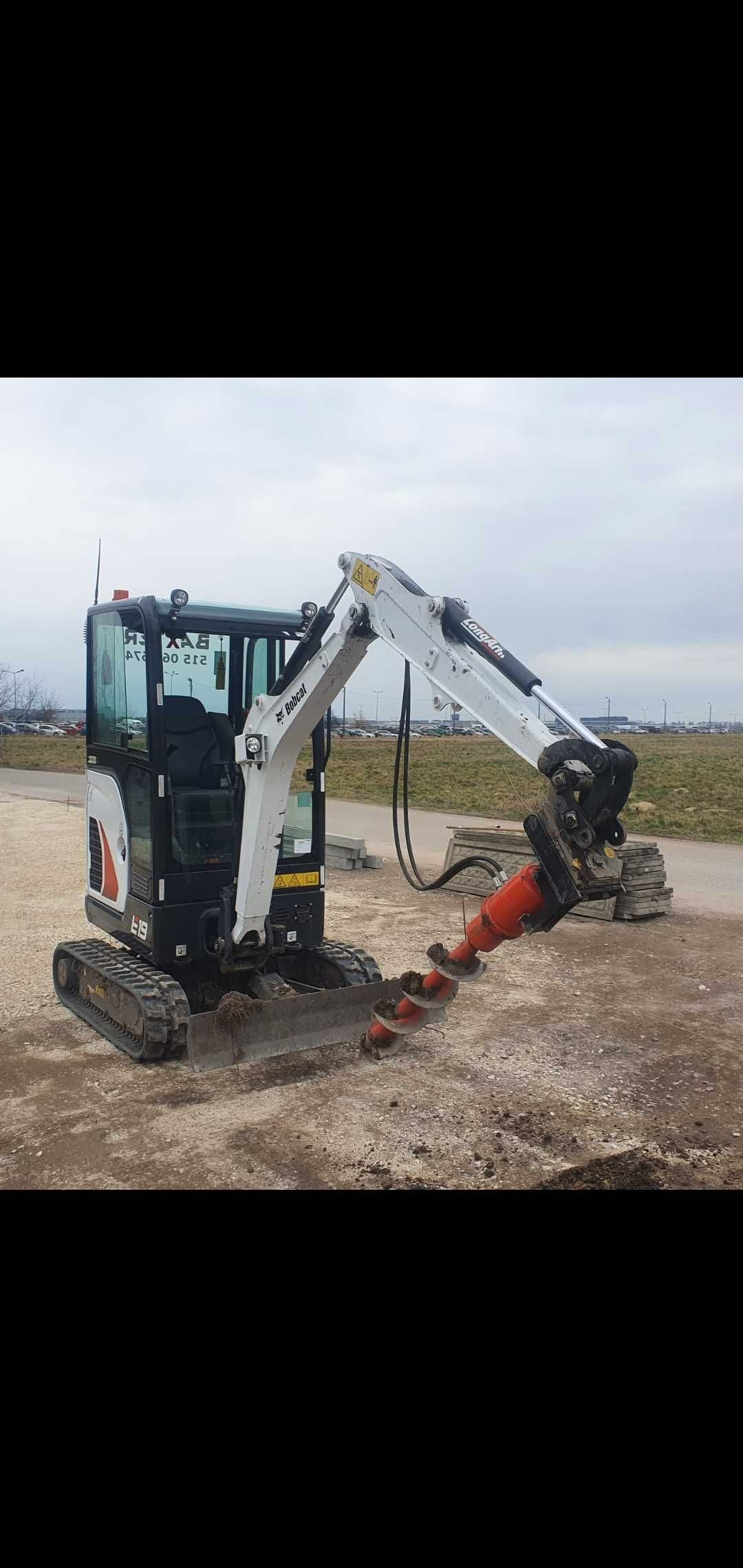 Minikoparka bobcat e19 2022roK. NOWA 200MTG