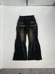 Rick Owens BANANA boot cut faded opium archive джинси сині джинсы клеш